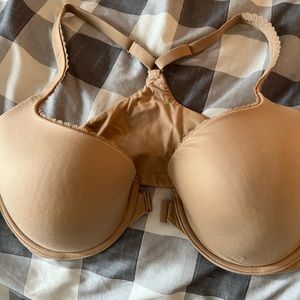 Body by Victoria Racerback Demi, front latch. Victoria Secret
